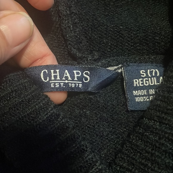 CHAPS SCHOOL UNIFORM SWEATER - Picture 2 of 2